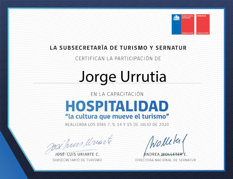 Diploma-Hospitalidad